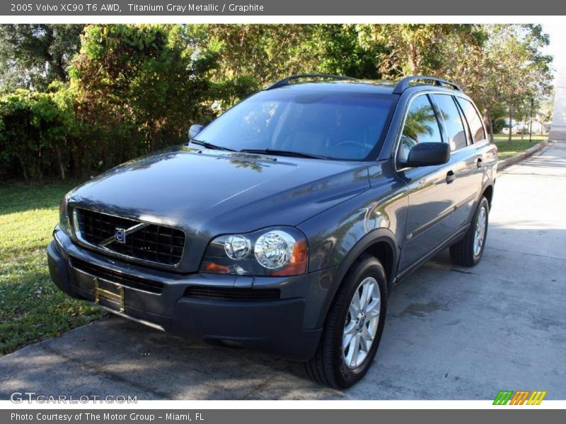 Titanium Gray Metallic / Graphite 2005 Volvo XC90 T6 AWD