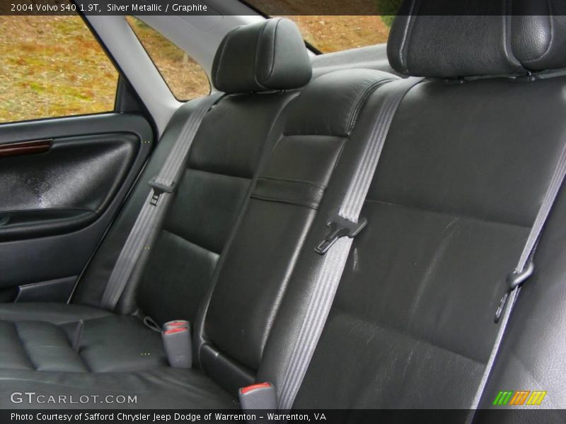Silver Metallic / Graphite 2004 Volvo S40 1.9T