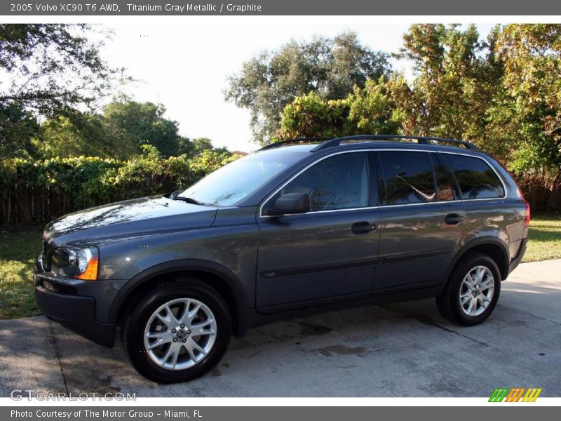 Titanium Gray Metallic / Graphite 2005 Volvo XC90 T6 AWD