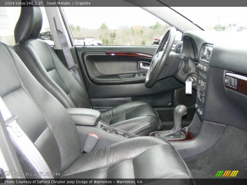 Silver Metallic / Graphite 2004 Volvo S40 1.9T