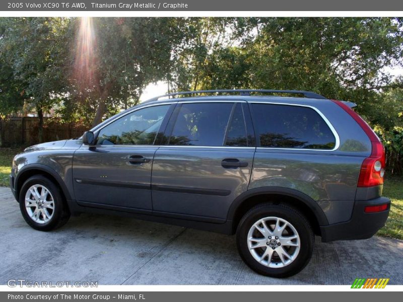 Titanium Gray Metallic / Graphite 2005 Volvo XC90 T6 AWD