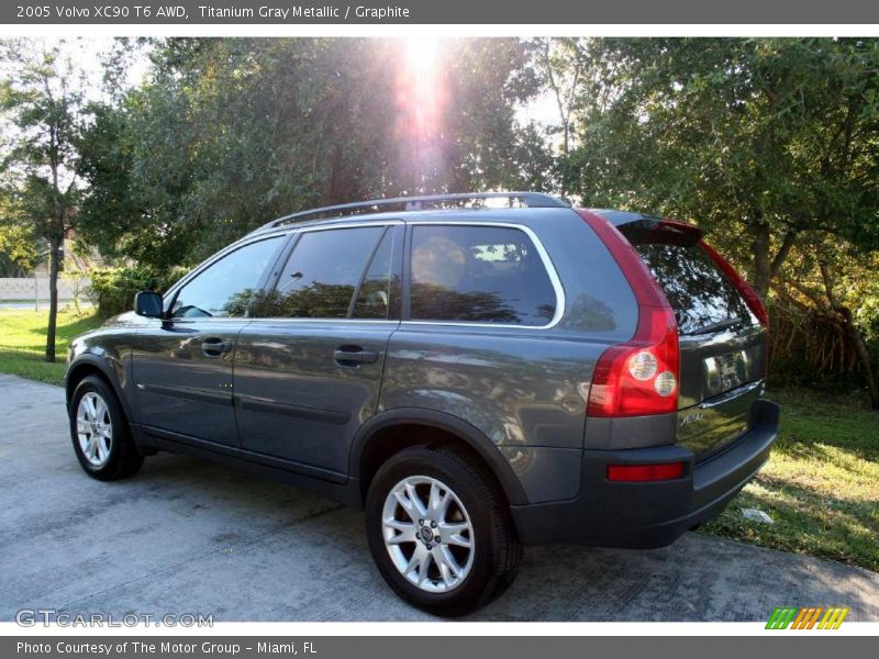 Titanium Gray Metallic / Graphite 2005 Volvo XC90 T6 AWD