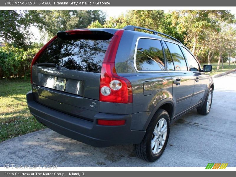 Titanium Gray Metallic / Graphite 2005 Volvo XC90 T6 AWD
