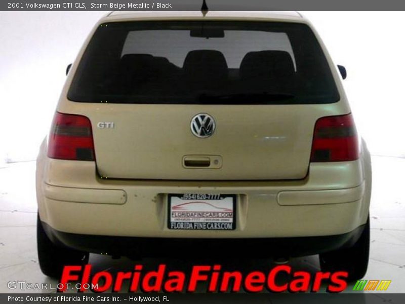 Storm Beige Metallic / Black 2001 Volkswagen GTI GLS