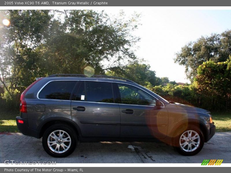 Titanium Gray Metallic / Graphite 2005 Volvo XC90 T6 AWD