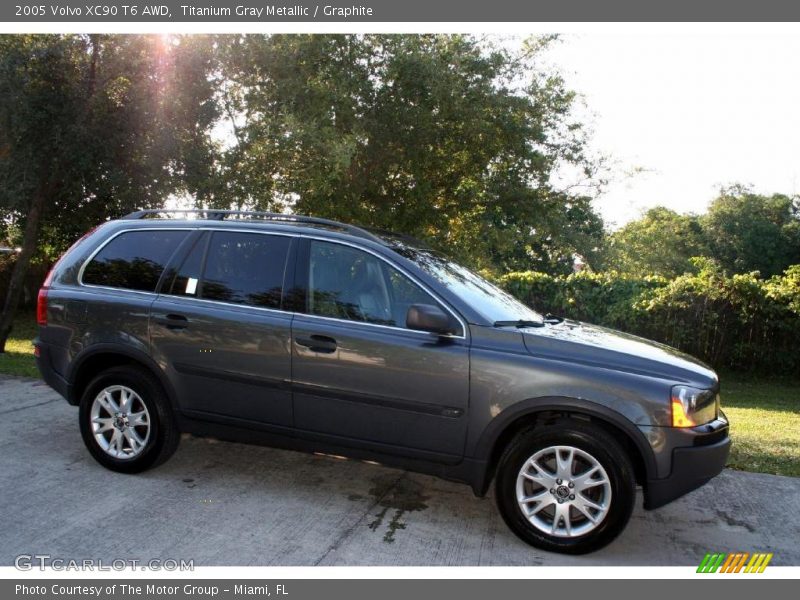 Titanium Gray Metallic / Graphite 2005 Volvo XC90 T6 AWD