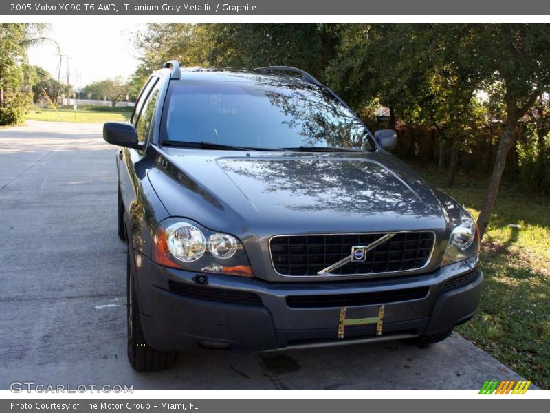 Titanium Gray Metallic / Graphite 2005 Volvo XC90 T6 AWD