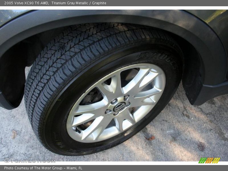 Titanium Gray Metallic / Graphite 2005 Volvo XC90 T6 AWD