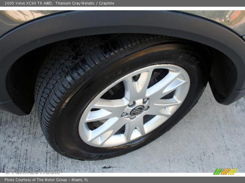 Titanium Gray Metallic / Graphite 2005 Volvo XC90 T6 AWD