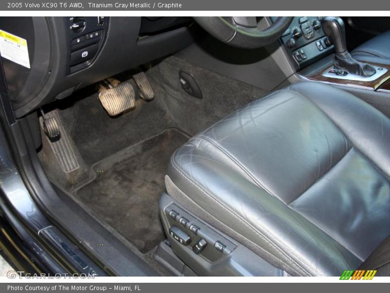 Titanium Gray Metallic / Graphite 2005 Volvo XC90 T6 AWD