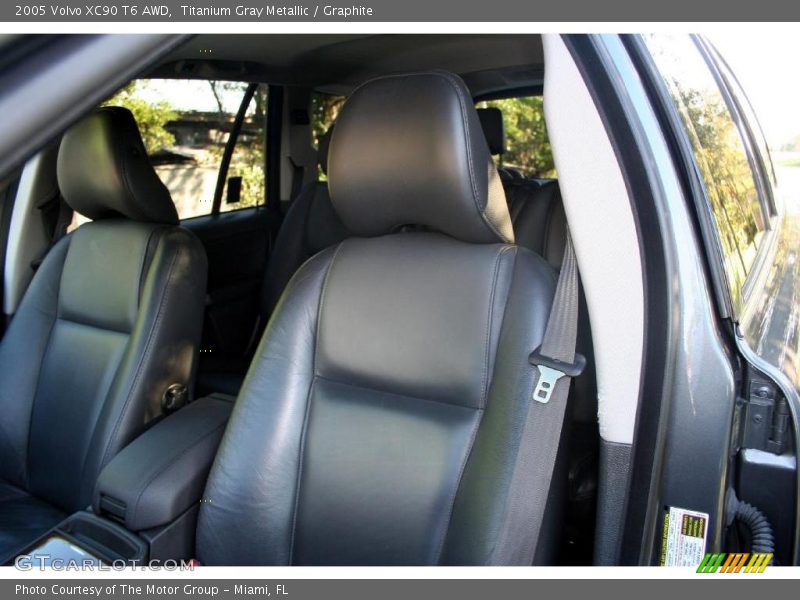Titanium Gray Metallic / Graphite 2005 Volvo XC90 T6 AWD