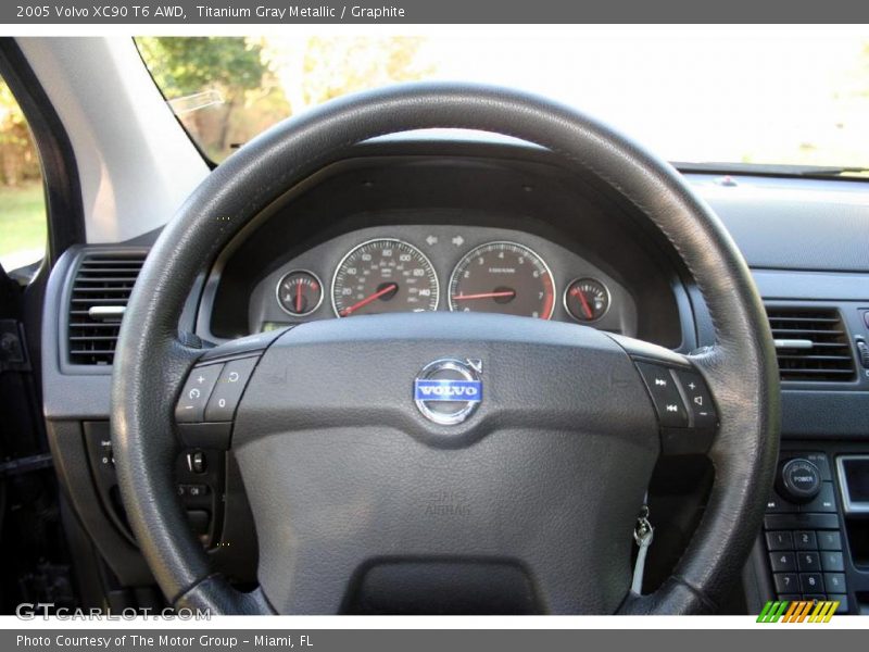 Titanium Gray Metallic / Graphite 2005 Volvo XC90 T6 AWD