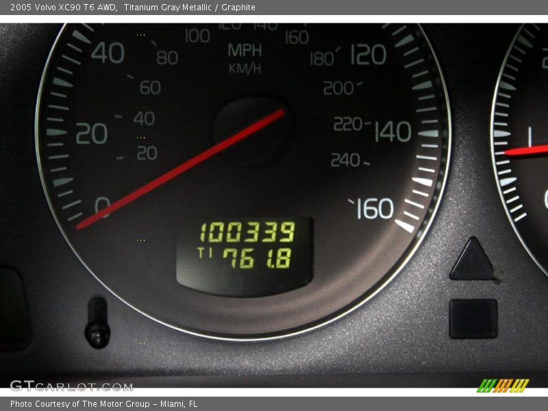 Titanium Gray Metallic / Graphite 2005 Volvo XC90 T6 AWD