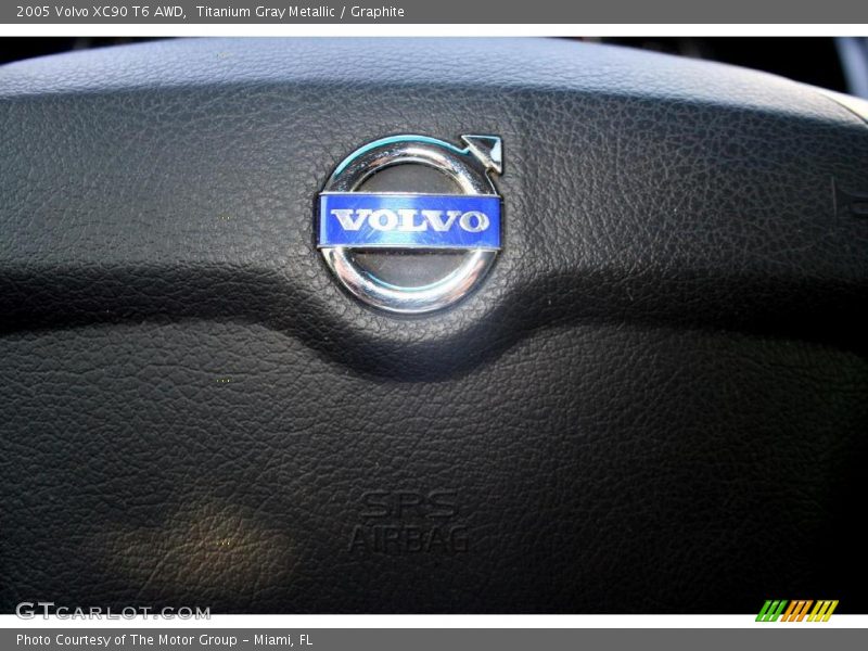 Titanium Gray Metallic / Graphite 2005 Volvo XC90 T6 AWD
