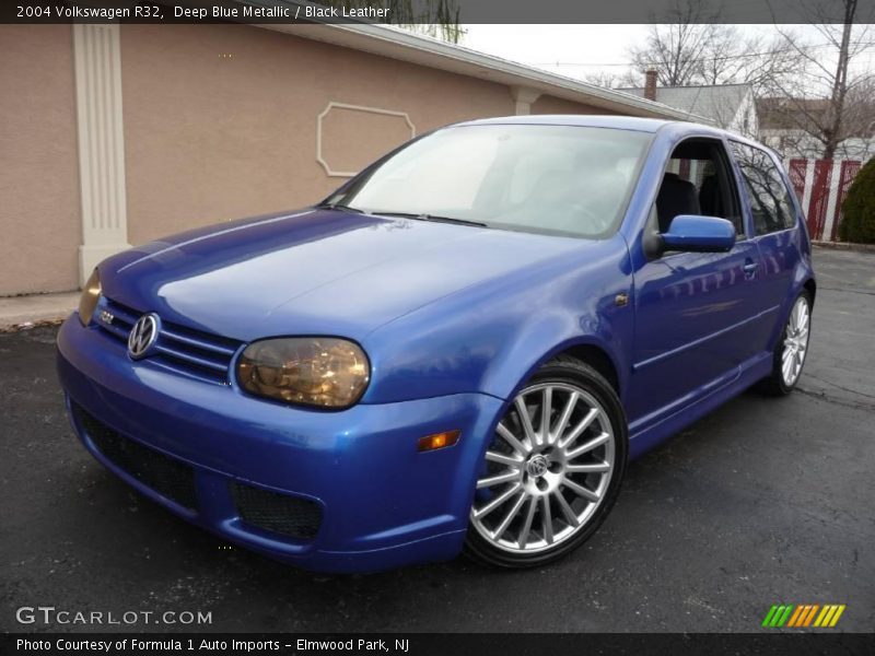 Deep Blue Metallic / Black Leather 2004 Volkswagen R32