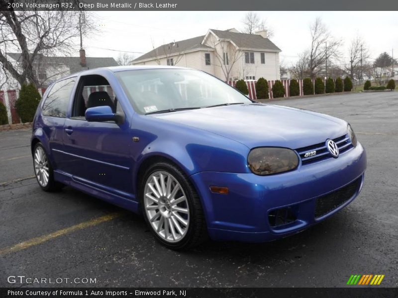 Deep Blue Metallic / Black Leather 2004 Volkswagen R32