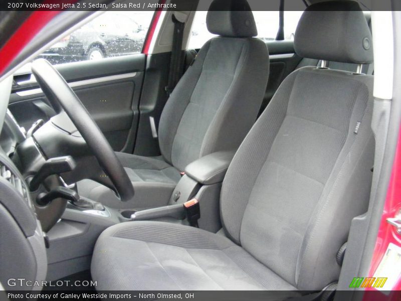 Salsa Red / Anthracite 2007 Volkswagen Jetta 2.5 Sedan