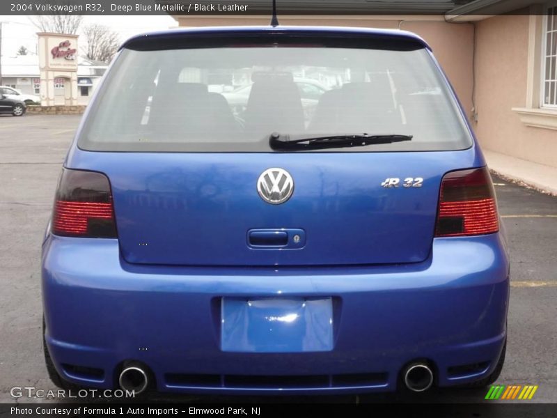 Deep Blue Metallic / Black Leather 2004 Volkswagen R32