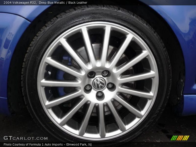 Deep Blue Metallic / Black Leather 2004 Volkswagen R32