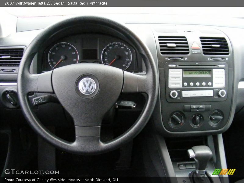 Salsa Red / Anthracite 2007 Volkswagen Jetta 2.5 Sedan