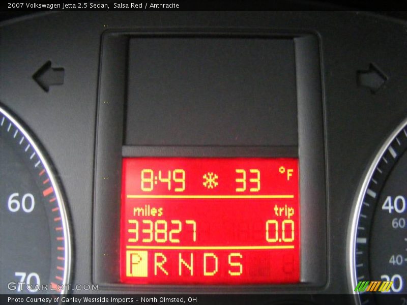 Salsa Red / Anthracite 2007 Volkswagen Jetta 2.5 Sedan