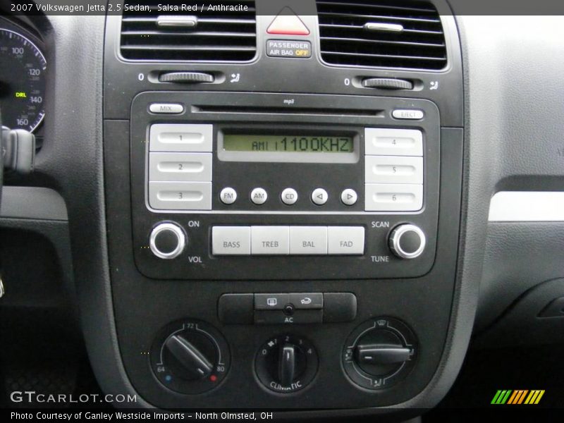 Salsa Red / Anthracite 2007 Volkswagen Jetta 2.5 Sedan