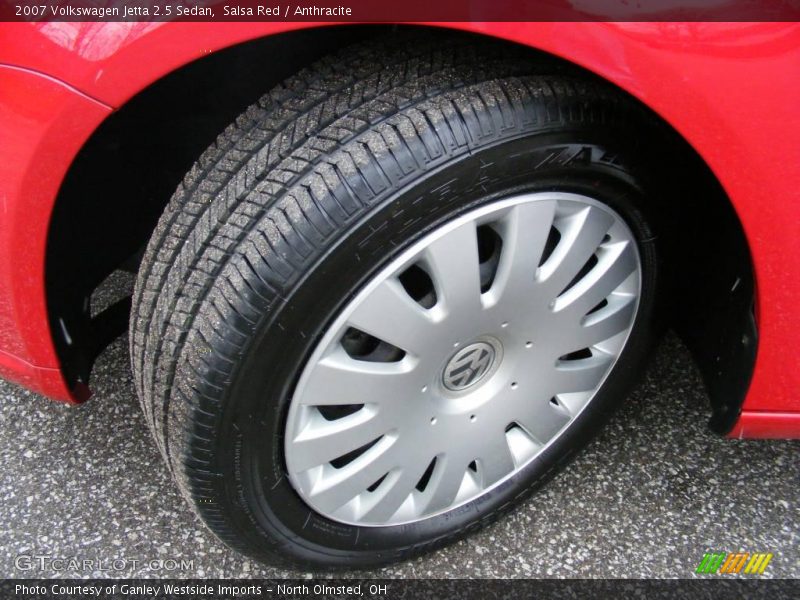 Salsa Red / Anthracite 2007 Volkswagen Jetta 2.5 Sedan