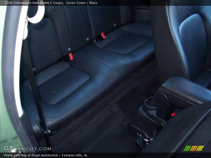 Gecko Green / Black 2008 Volkswagen New Beetle S Coupe
