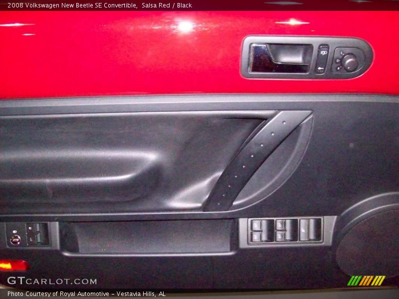 Salsa Red / Black 2008 Volkswagen New Beetle SE Convertible
