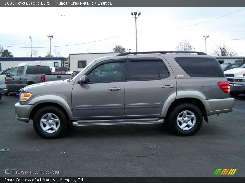 Thunder Gray Metallic / Charcoal 2001 Toyota Sequoia SR5
