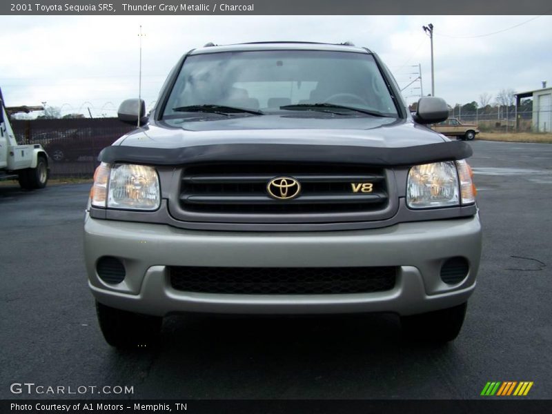 Thunder Gray Metallic / Charcoal 2001 Toyota Sequoia SR5