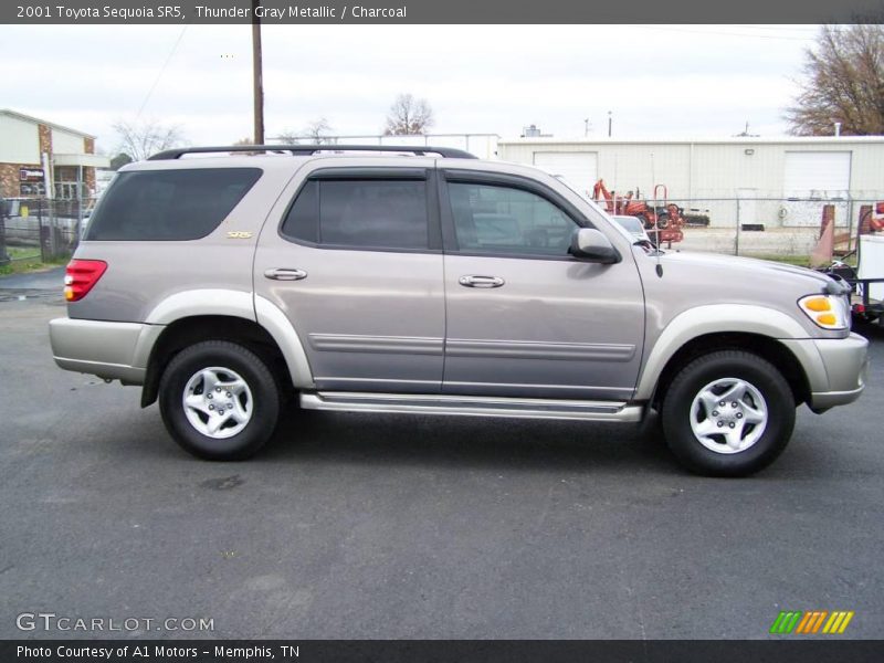 Thunder Gray Metallic / Charcoal 2001 Toyota Sequoia SR5