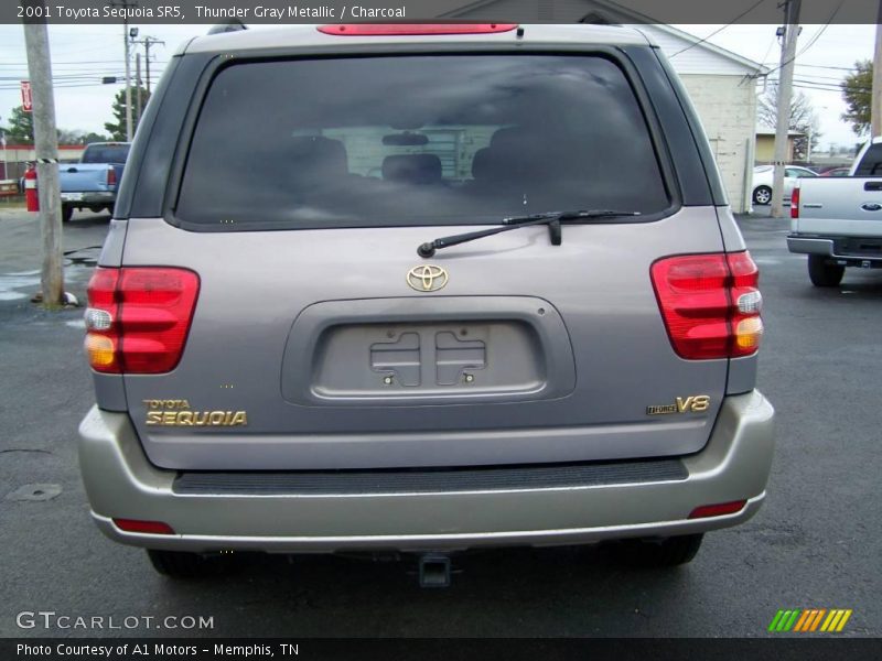 Thunder Gray Metallic / Charcoal 2001 Toyota Sequoia SR5