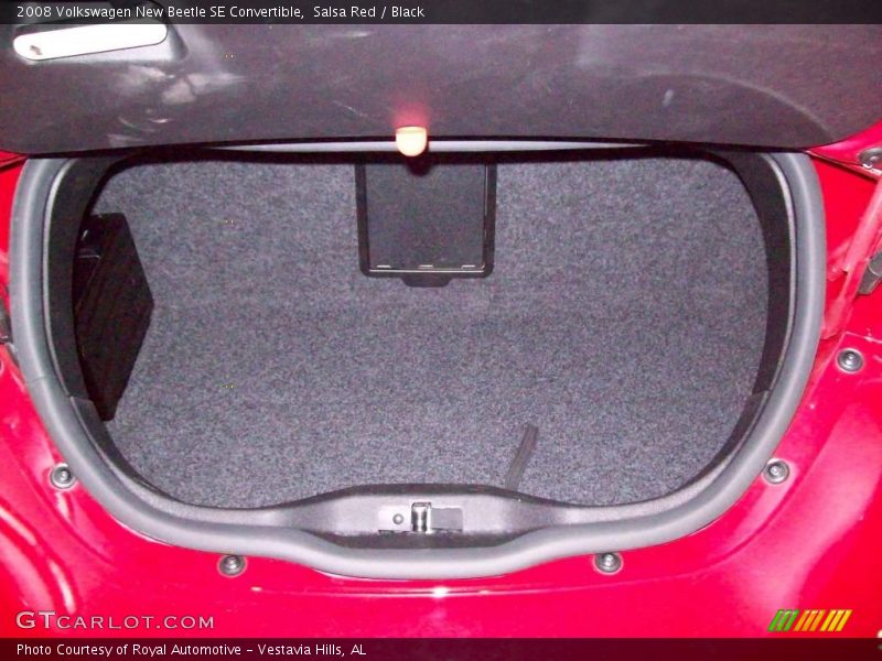 Salsa Red / Black 2008 Volkswagen New Beetle SE Convertible