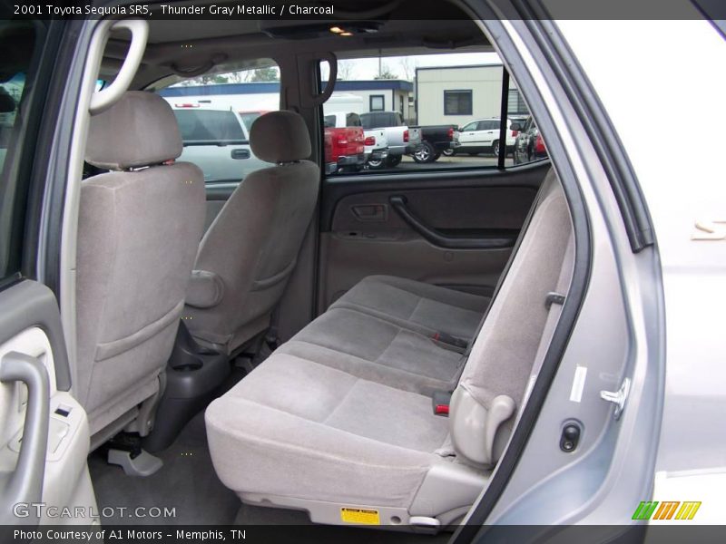 Thunder Gray Metallic / Charcoal 2001 Toyota Sequoia SR5