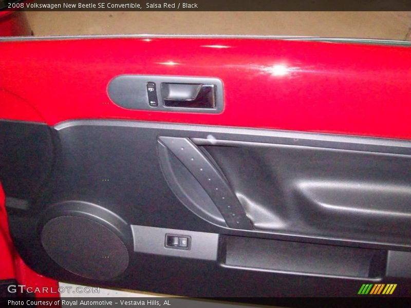 Salsa Red / Black 2008 Volkswagen New Beetle SE Convertible