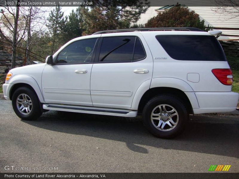 Natural White / Oak 2003 Toyota Sequoia Limited