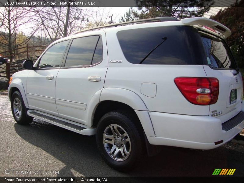 Natural White / Oak 2003 Toyota Sequoia Limited