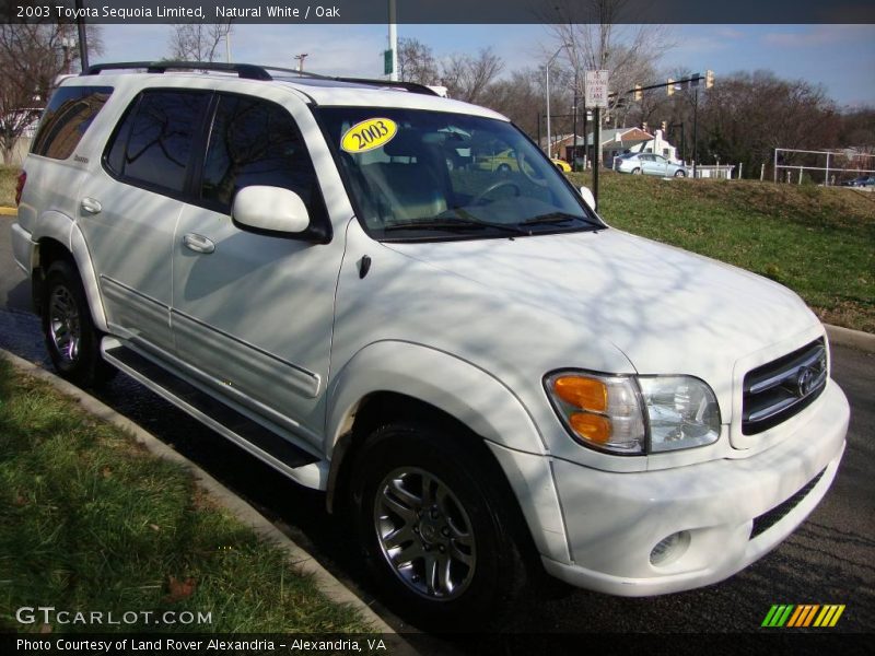 Natural White / Oak 2003 Toyota Sequoia Limited