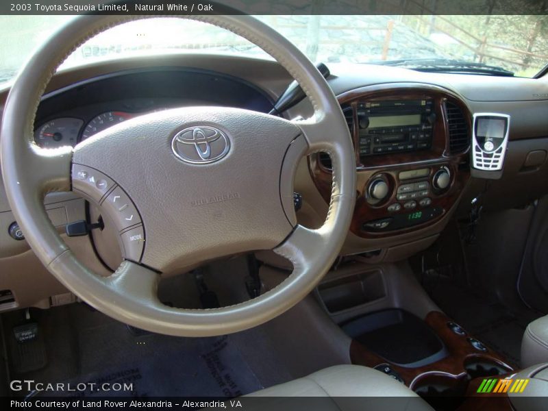 Natural White / Oak 2003 Toyota Sequoia Limited