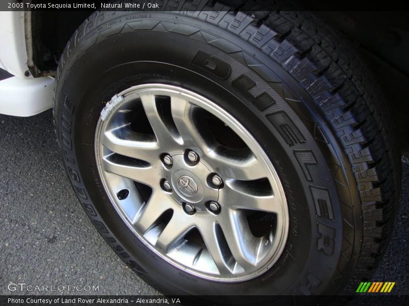 Natural White / Oak 2003 Toyota Sequoia Limited