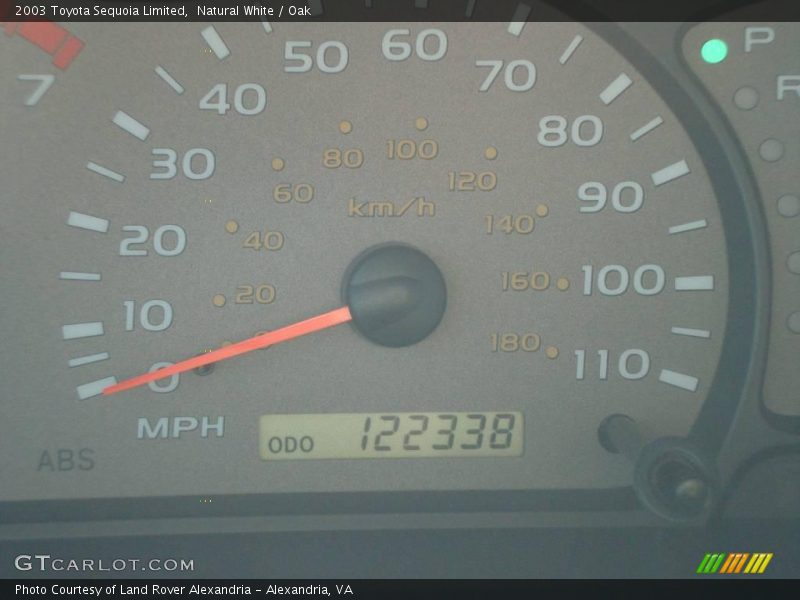 Natural White / Oak 2003 Toyota Sequoia Limited