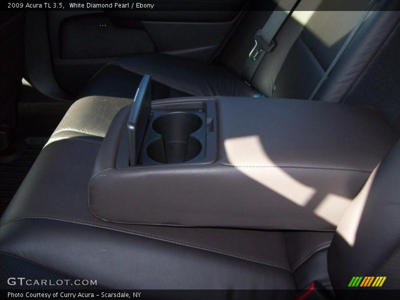 White Diamond Pearl / Ebony 2009 Acura TL 3.5