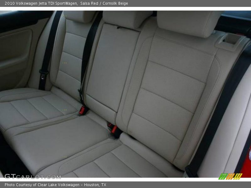 Salsa Red / Cornsilk Beige 2010 Volkswagen Jetta TDI SportWagen