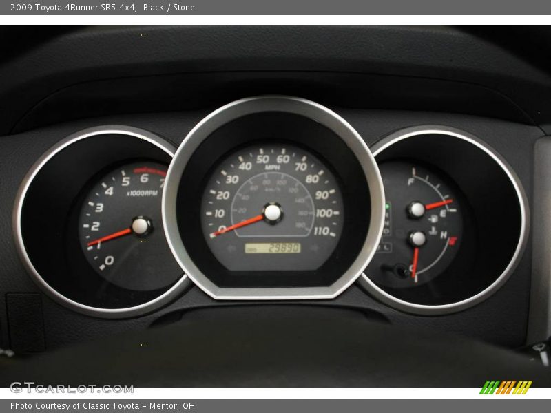 Black / Stone 2009 Toyota 4Runner SR5 4x4