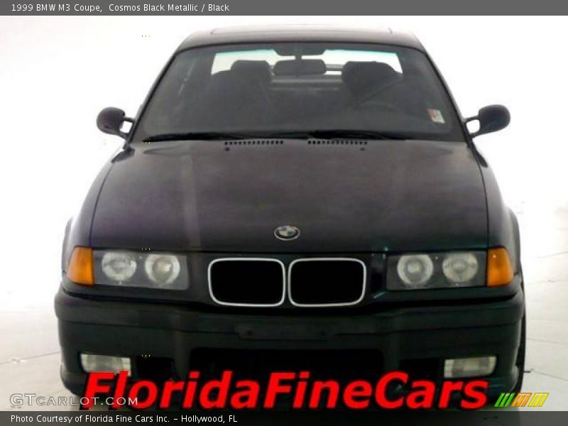 Cosmos Black Metallic / Black 1999 BMW M3 Coupe