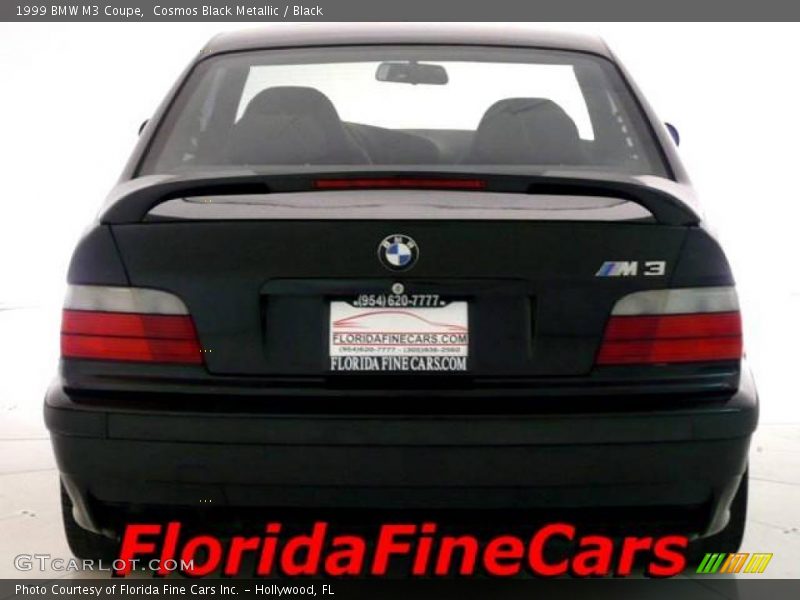 Cosmos Black Metallic / Black 1999 BMW M3 Coupe