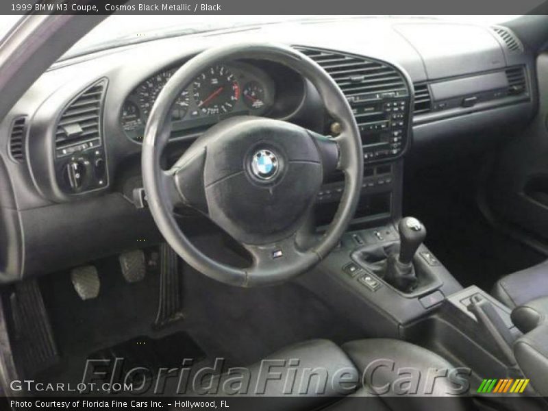 Cosmos Black Metallic / Black 1999 BMW M3 Coupe