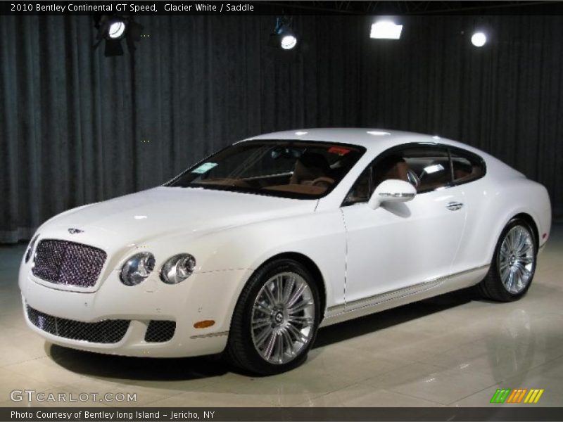 Glacier White / Saddle 2010 Bentley Continental GT Speed