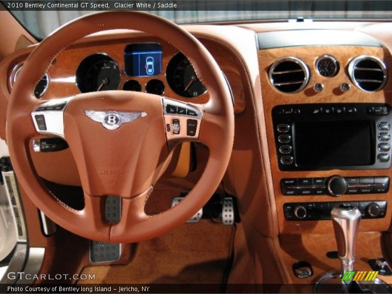 Glacier White / Saddle 2010 Bentley Continental GT Speed